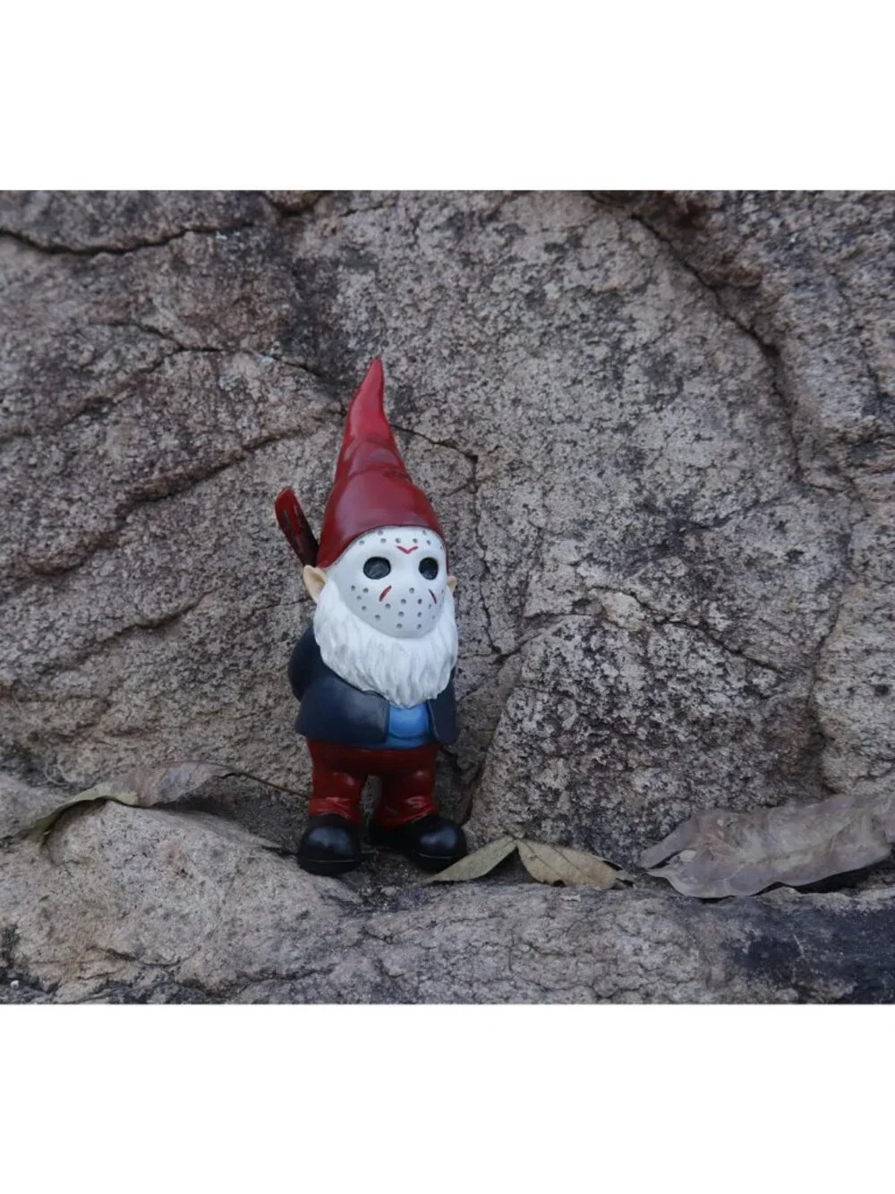 Spooky Garden Gnomes Outdoor Decor - Horror Statues for Yard & Halloween Gifts